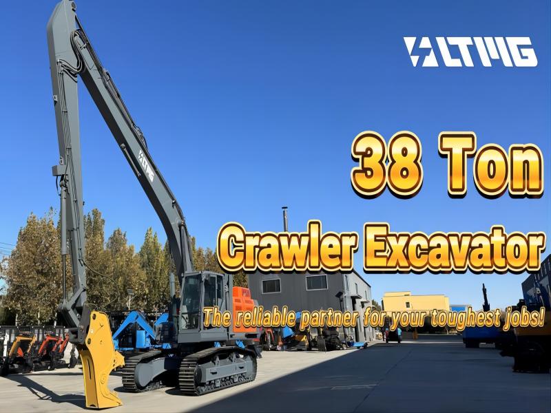 La nouvelle grande pelle LTMG de 38 tonnes - Expert pour l'exploitation minière et la construction