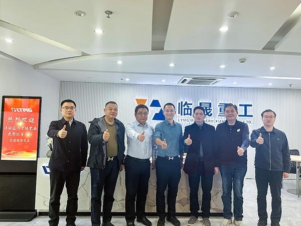 Développement mutuel par la coopération : des responsables de la ville de Hexia, district de Huai'an visitent le LTMG
