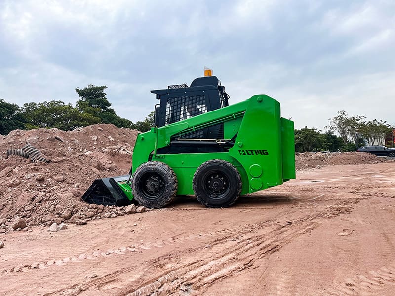 electric mini skid steer loader