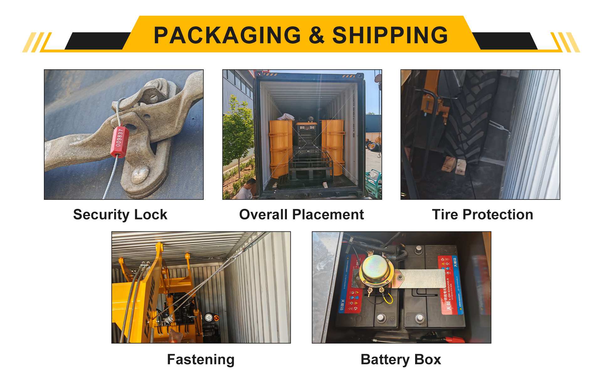 Shippment of Mini Wheel Loader Shippment of Mini Wheel Loader