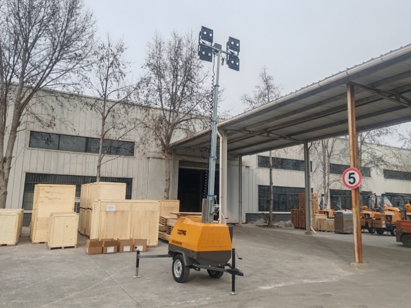 Tours d'éclairage : un éclairage mobile efficace pour les chantiers de construction et les interventions d'urgence