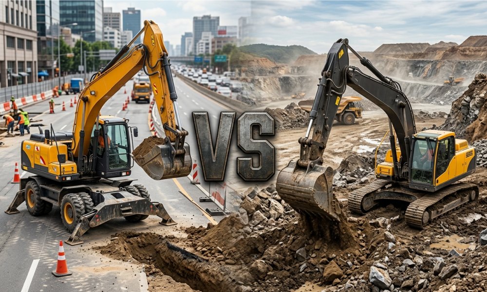 heavy duty excavators