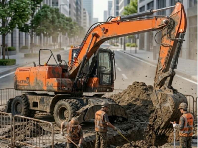 Efficient Earthwork Solutions: Why Wheeled Excavators are the Top Choice for Small-Scale Urban Projects