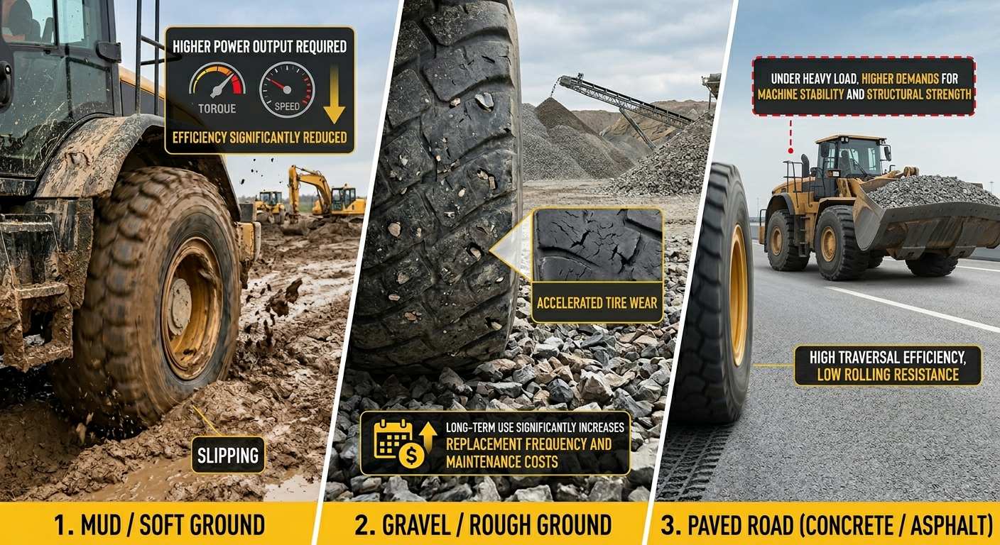 Tire and Ground Condition Compatibility Tire and Ground Condition Compatibility