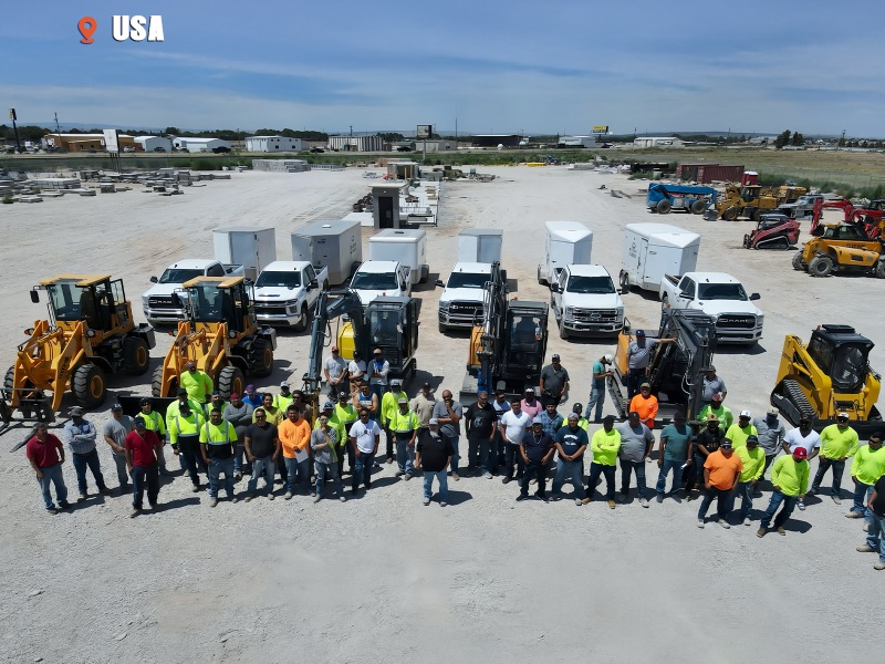 LTMG Construction Equipment soutient des projets aux États-Unis