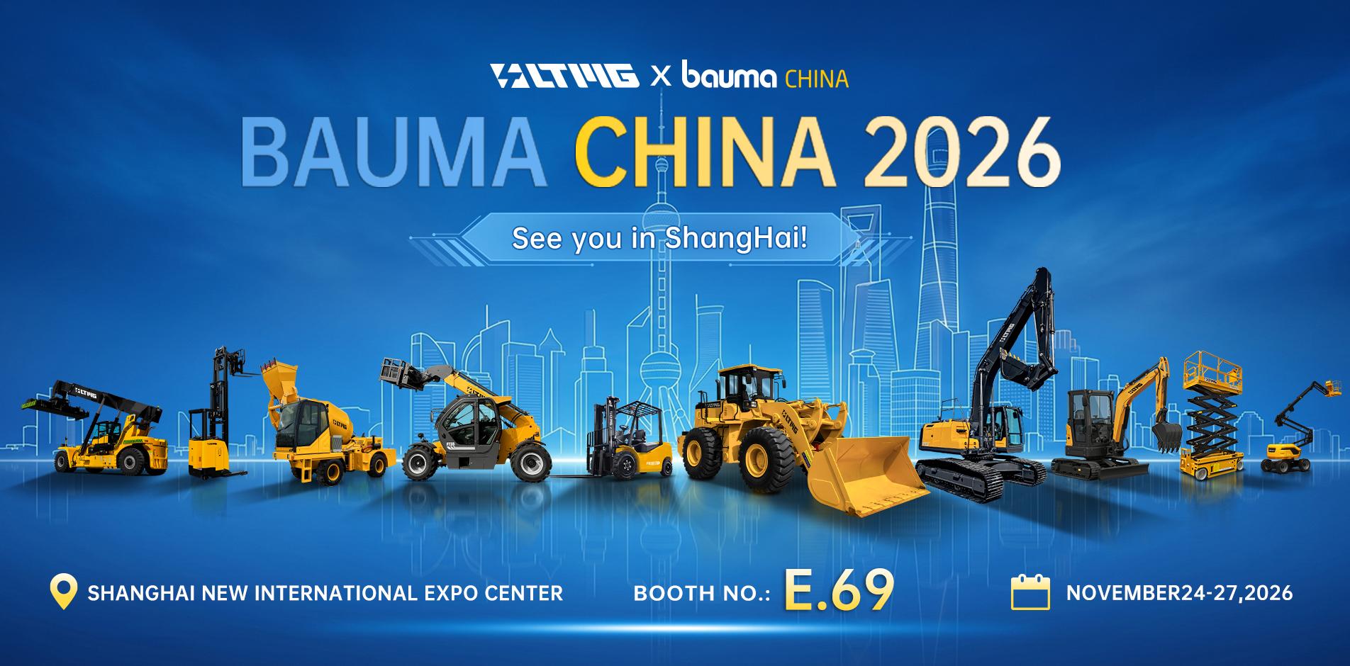 ltmg group bauma CHINA 2026 ltmg group bauma CHINA 2026